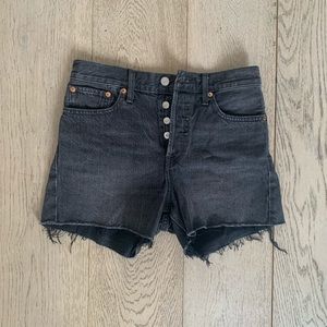 Levi’s Wedgie Short Jean shorts.